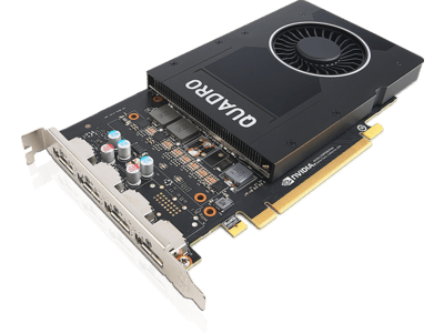 ThinkStation Nvidia Quadro P2000 5GB GDDR5 DP * 4 Graphics Card with HP Bracket