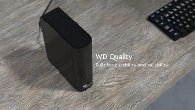 slide 1 of 7, zoom in, wd elements desktop hard drive 20tb