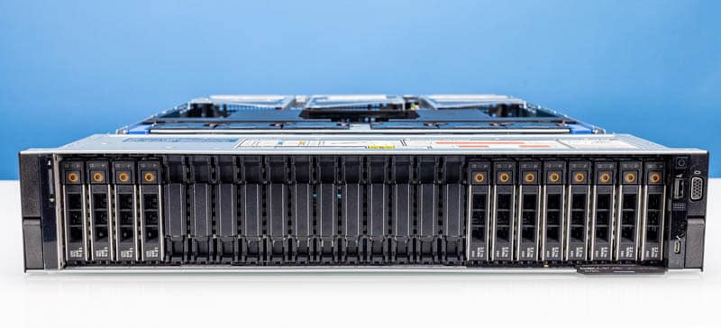 Mảng ổ đĩa phía trước Dell PowerEdge R760